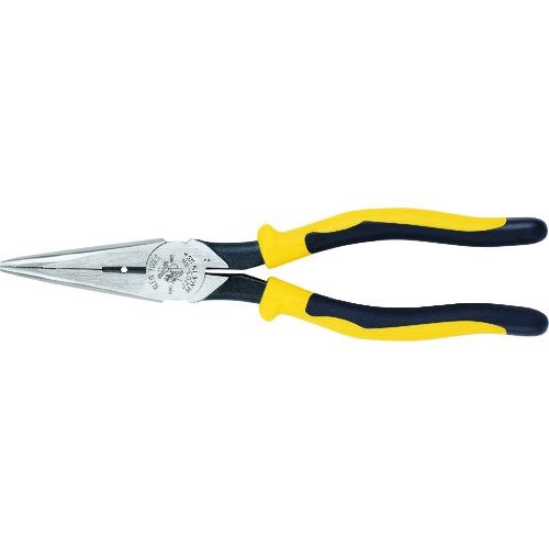 【即納在庫品】「直送」ＫＬＥＩＮ J203-8N 強力型ロングノーズプライヤー サイドカット コンフォートハンドル ２２０ｍｍ J2038N TOOLS社 220mm1142918｜iDECA　店