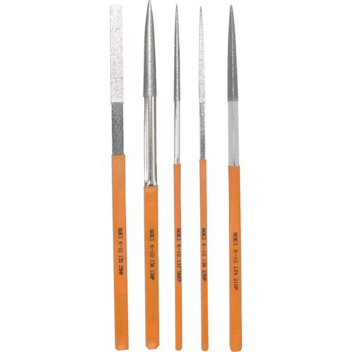 【即納在庫品】「直送」呉英 K-10-SET DIAヤスリ K−10 5種類セット 133 K10SET|iDECA 店