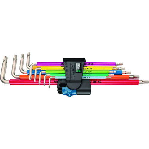 【即納在庫品】「直送」Ｗｅｒａ 022689 ３９６７／９ＴＸ ＳＸＬ ステンレス マルチカラートルクスキーセット ＨＦ１ 22689 WERA社 tr-1497869 ヴェラ HF11497869
