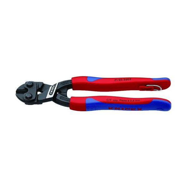 (LINEクーポン有)【即納在庫品】「直送」KNIPEX 7132-200T 200mm ミニクリッパー 落下防止7132200T KNIPEX社 クニペックス|iDECA 店