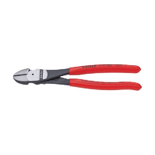 (LINEクーポン有)【即納在庫品】「直送」ＫＮＩＰＥＸ 7402-180 強力型ニッパー　１８０ｍｍ 7402180