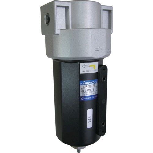 【即納在庫品】「直送」日本精器 BN27T5H15 エアフィルタ１５Ａ中圧タイプ