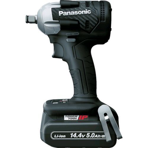 【即納在庫品】「直送」Ｐａｎａｓｏｎｉｃ EZ75A8LJ2F-B デュアル 充電インパクトレンチ １４．４Ｖ５．０Ａｈセット 黒 EZ75A8LJ2FB パナソニック