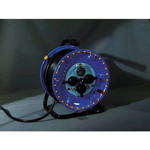 【即納在庫品】「直送」日動 NPWLEB33R 電工ドラム 防雨型ＬＥＤラインドラム 赤 漏電保護専用 ３０ｍ NPWL-EB33-R 漏電保護専用 30m 日動工業 防雨型LEDラインドラム NICHIDO