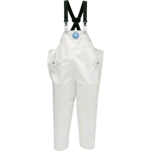 【即納在庫品】「直送」ハンシン RA-97WH-M ＲＡ－９７　サロペット　ホワイト　ＭRA97WHM