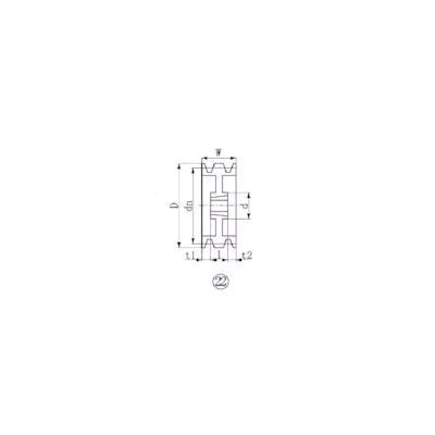 【即納在庫品】「直送」エバオン ＥＶＮ SPA250-3 ブッシングプーリー SPA 250mm 溝数3 SPA2503 EVER-ON 4571314378421 EVERON 380-5719