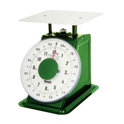 【一般受け商いもの】【貨物輸送無料】大和・鳴りわたる型上皿はかり １２ｋｇ