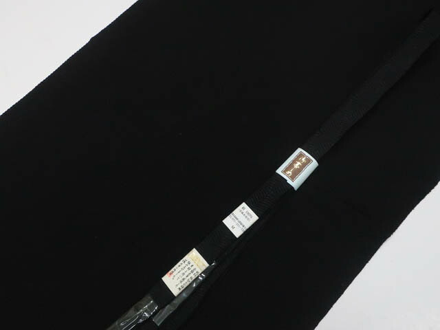 【中古】 和装小物 帯締め 帯揚げ セット 帯締 帯揚 喪服用 ちりめん 平組 25w02-2747【リサイクル】IDnet