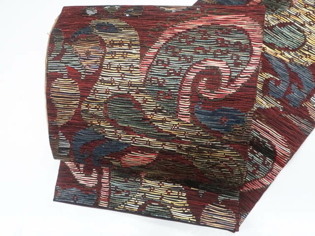 【中古】 リサイクル着物 袋帯 六通 金糸 唐草・鳥文 25b06-974【フォーマル リサイクル帯 入学式 卒業式 結婚式 母 七五三 お宮参り パーティー 通販 アイディーネット きもの】IDnet|アイディーネット