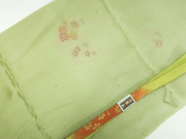 【中古】和装小物 帯締め帯揚げセット 高麗組 金糸 美品 帯締 帯揚 25w10-12855【リサイクル】 IDnet