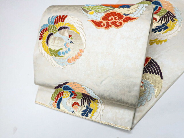 【中古】袋帯 六通柄 正絹 25b10-2072【フォーマル リサイクル帯 入学式 卒業式 結婚式 母 七五三 お宮参り パーティー 通販 アイディーネット きもの】 IDnet