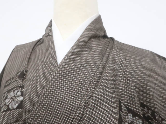 【着物】大島紬 アンサンブル 古典文 身丈約164cm 裄丈約63cm 25z01-337 楽天市場】【中古】 リサイクル着物 大島紬 アンサンブル 古典文 身丈