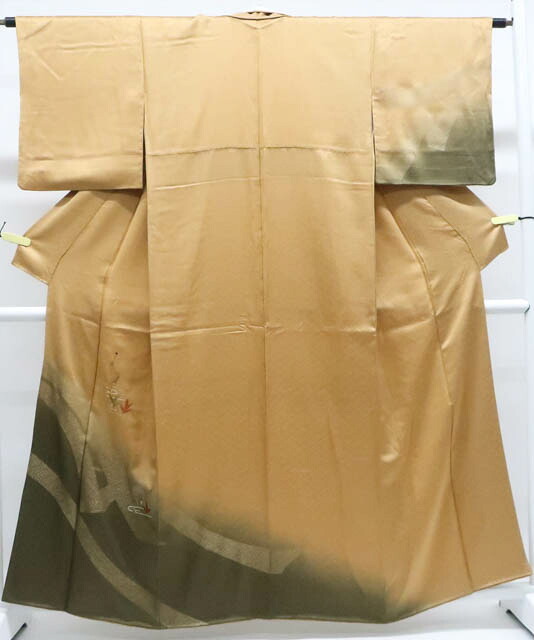 【中古】リサイクル着物 付下げ 鶴 正絹 身丈約159.5cm 裄丈62.5cm 25z11-6155[リサイクル着物 入学式 卒業式 結婚式 母 七五三 お宮参り パーティー 通販 アイディーネット きもの]IDnet｜アイディーネット