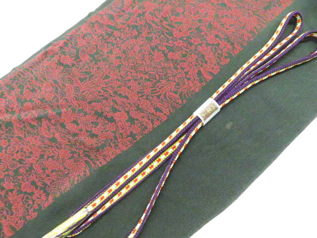 【中古】和装小物 帯揚げ帯締めセット 帯揚 帯締 角組 26w01-31【リサイクル】 IDnet
