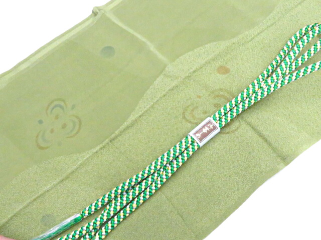 【中古】和装小物 帯締め 帯揚げ セット 丸組 美品 帯締 帯揚 26w02-1965【リサイクル】 IDnet