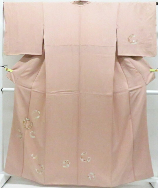 【中古】リサイクル着物 付下げ 金彩 正絹 着物 身丈約161.5cm 裄丈約66cm 26z03-1239【リサイクル】 IDnet