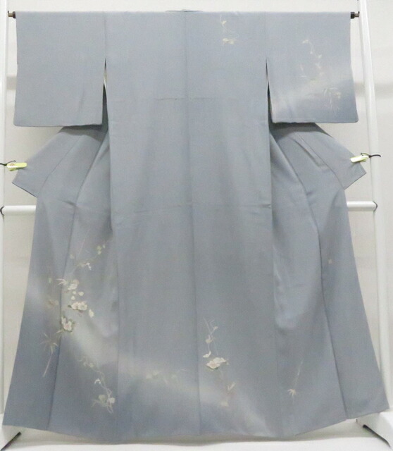 【中古】リサイクル着物 訪問着 作家物 落款入り正絹 身丈約162.0cm 裄丈約64.5cm 26z03-1198【リサイクル】 IDnet