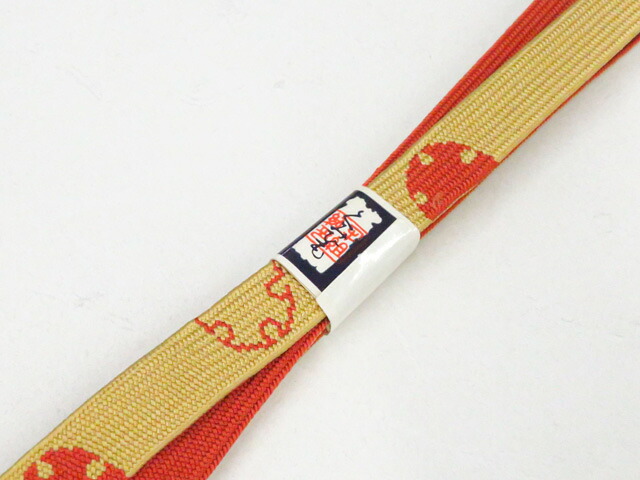 【中古】和装小物 帯締め 高麗組 金糸 未使用品 美品 帯締 r8w04-199【リサイクル】 IDnet
