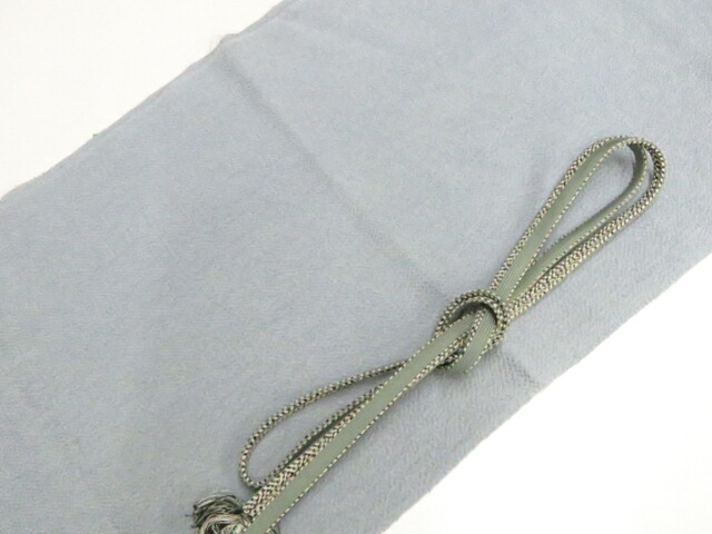 【中古】和装小物 帯締め帯揚げセット 平組 ちりめん 帯締 帯揚 26w04-4367【リサイクル】 IDnet