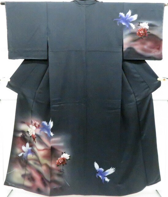 【中古】リサイクル着物 付下げ オリジナル 仕付け付 未使用品 ペガサス 着物 正絹 美品 身丈約160.5cm 裄丈約63.5cm r8z06-153【リサイクル】 IDnet｜アイディーネット