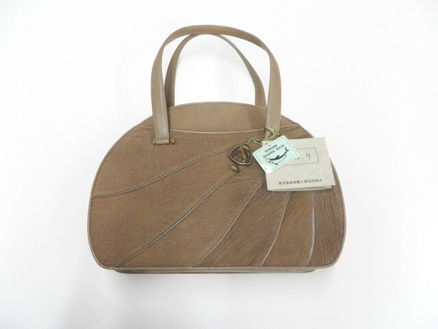 【中古】和装小物 ハンドバッグ JRA SHARK SKIN 未使用品 26w06-8697【リサイクル】 IDnet|アイディーネット