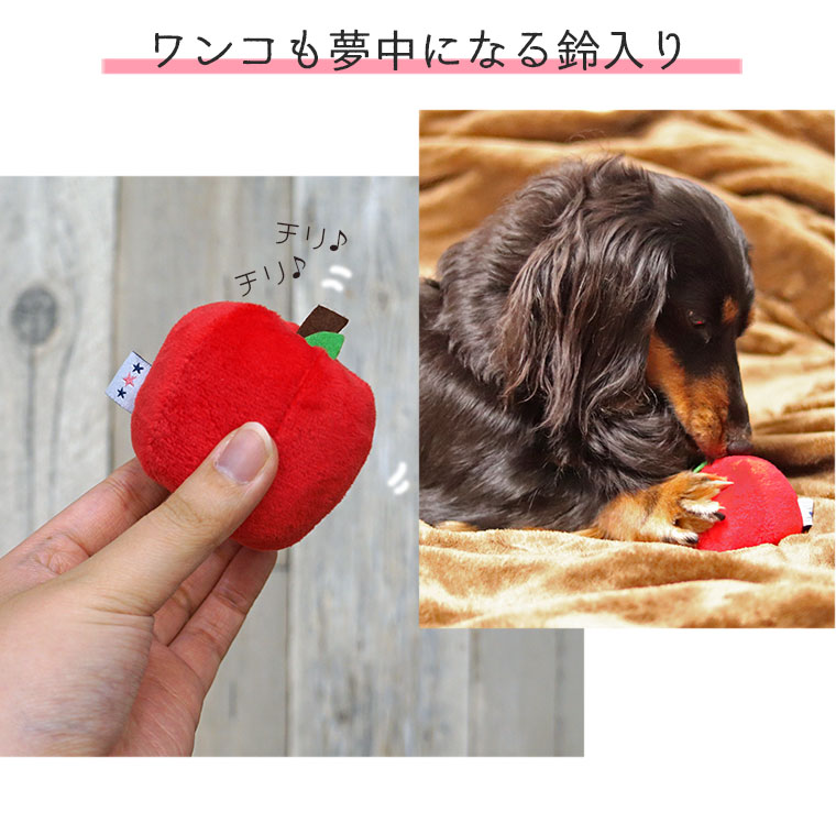ワンコも夢中になる鈴入り