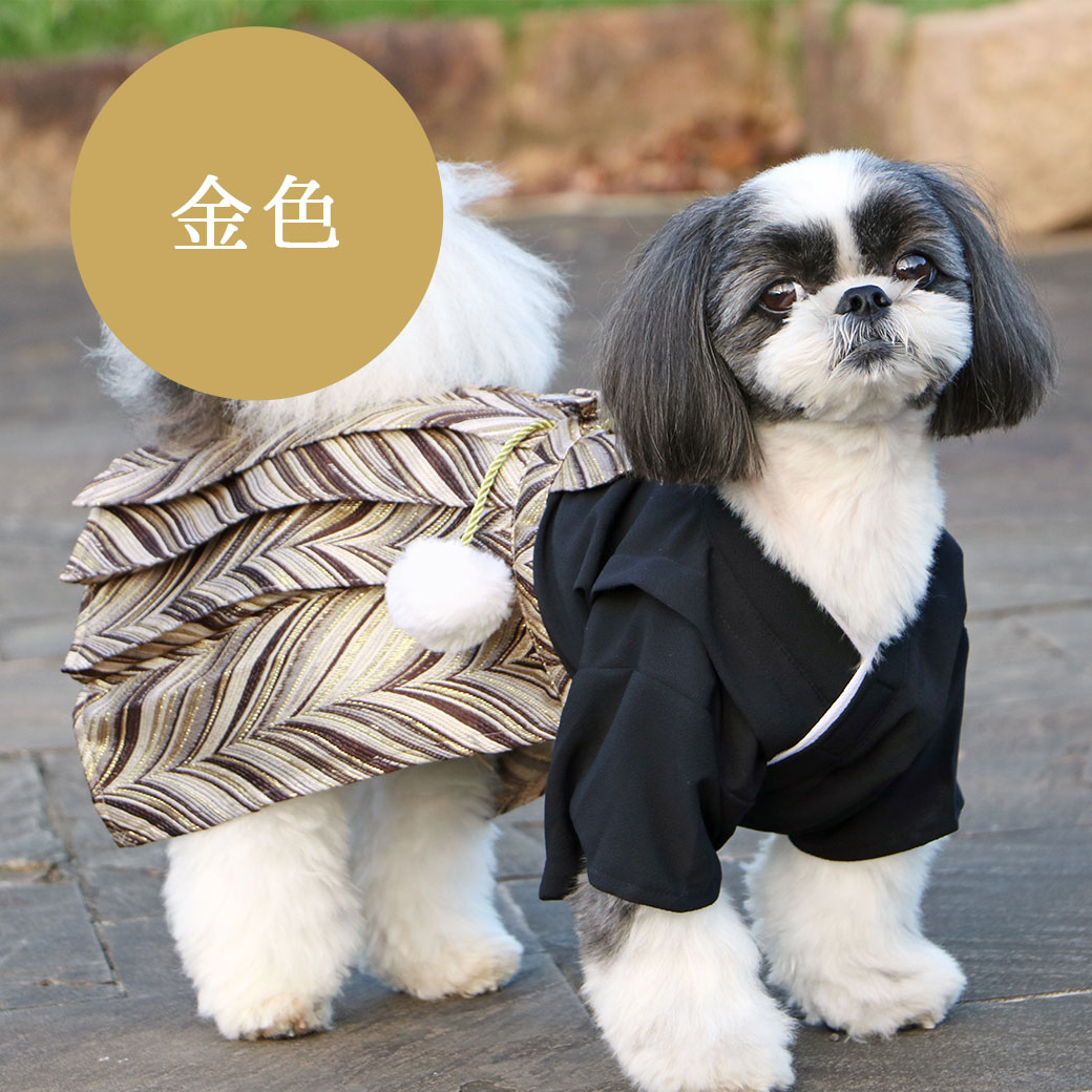 袴 犬 服 】iDog 愛犬用 家紋付袴 アイドッグ【 犬服 犬の服