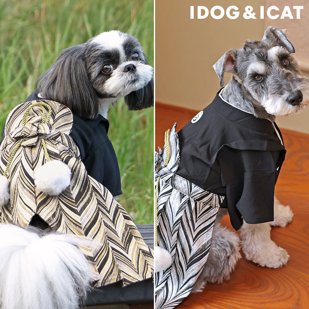 袴 犬 服 】iDog 愛犬用 家紋付袴 アイドッグ【 犬服 犬の服