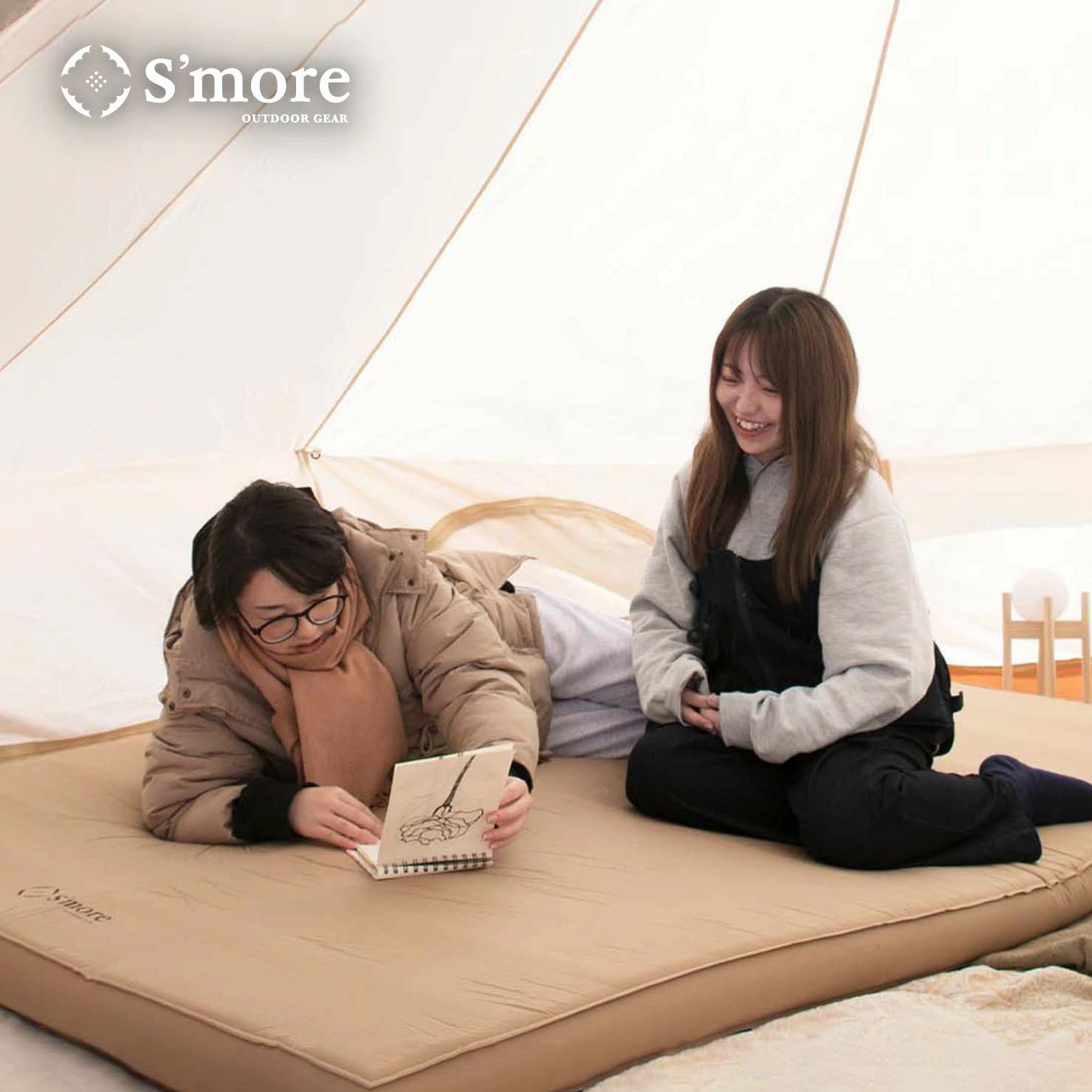S'more(スモア) OYASUMI MAT キャンプ マット ダブル 楽天市場】20％OFFクーポン対象 【S'more / OYASUMI MAT M