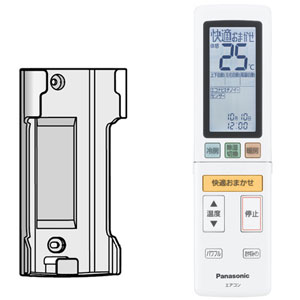 【純正品】ACRA75C00650X(リモコン記載品番:ACXA75C00640) Panasonic エアコン用純正リモコン【CS-S256C/CS-S286C/CS-S566C2他用】リモコンホルダー付き パナソニック ナショナル National 新品