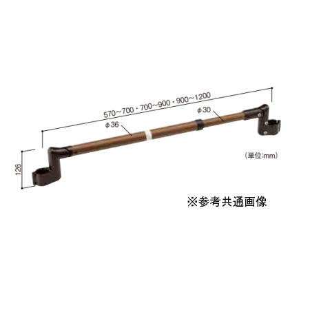 マツ六 タヨ軌道SOTOE用年代順の連続手摺り 木綿軌道EK BZW-1290EK 花・ガーデン・DIY-木材・建築資材・設備-手すり
