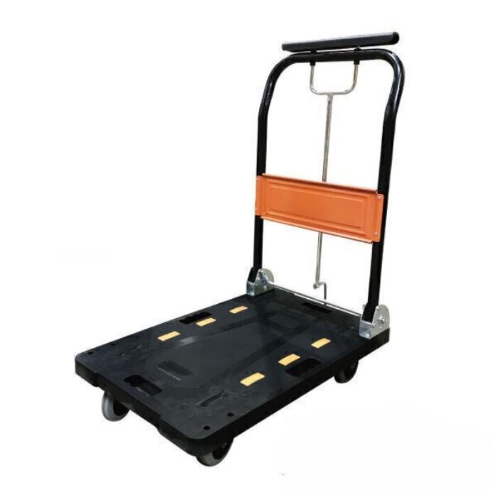 静音台車 佐藤ケミカル PC-150S 幅700&times;445mm 150kg積載 ハンドストッパー 折りたたみ コンパクト 台車｜家づくりと工具のお店　家ファン！