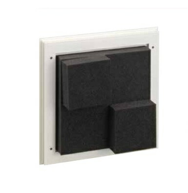 (10台)カイダーベースボード工業 吸音点検口(規格品)12.5mm用 300&times;300 ホワイト(壁付用) ※メーカー直送｜家づくりと工具のお店　家ファン！