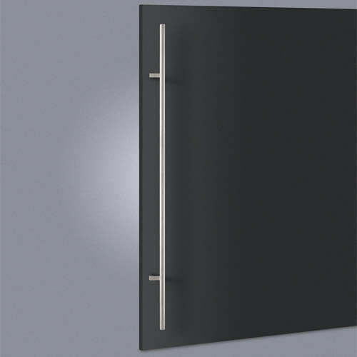 ユニオン ドアハンドル T1278-01-023-L1800 ステンレス ヘアライン L1800 ピッチ1200 1セット（内外) ※｜家づくりと工具のお店　家ファン！