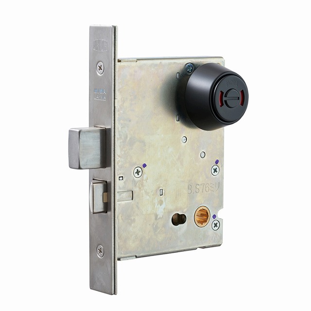 ユニオン KES01004 ドアノブ用空錠 ブラック DT33～41 1組
