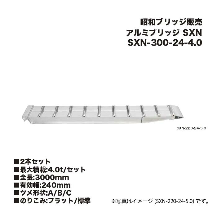 (2本書き割り) 昭和ブリッジ回路売りわたす SXN-300-24-4.0 軽銀ブリッジ回路 SXN 小型・中型・大型建機用 鉄シュー・ゴムシュー用 アルインコ