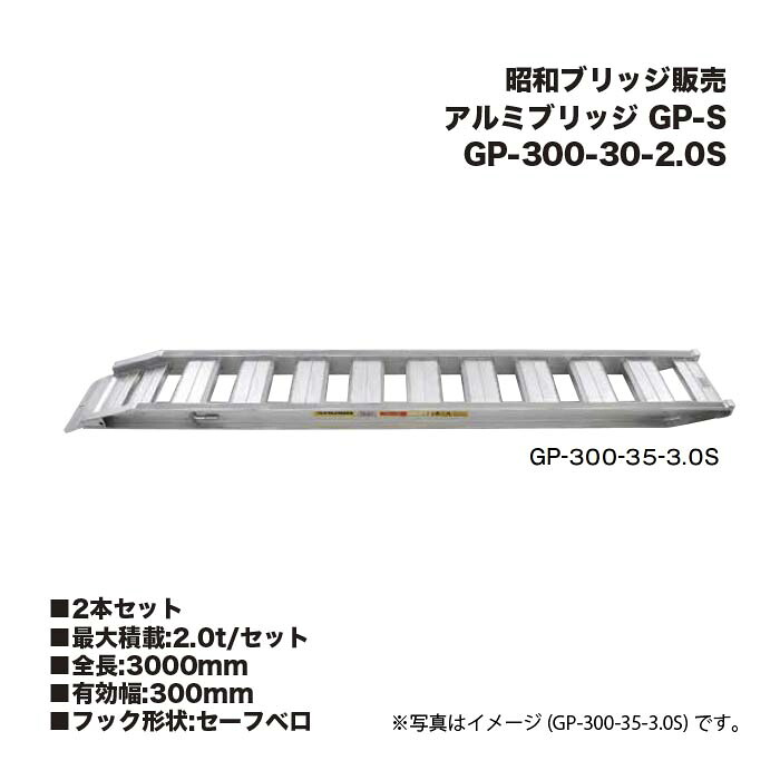 (2本仕掛ける) 昭和ブリッジ回路売りわたす GP-300-30-2.0S 軽銀ブリッジ回路 (セーフベロタイプ) GP-S 小型・中型建機・農林機械類用 天然ゴムシュー・鉄シュー兼用 アルインコ