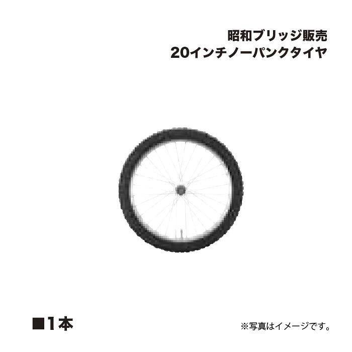 昭和ブリッジ回路売りわたす 20inノーパンクタイヤ アルインコ