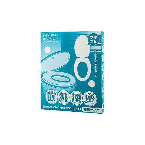 カクダイ 233-716 前丸便座 ホワイト
