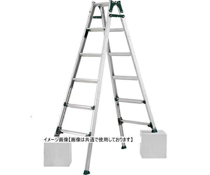 アルインコ PRT-120FX(4尺) 伸縮脚（441mmタイプ）付はしご兼用脚立 （配送条件あり）｜家づくりと工具のお店　家ファン！