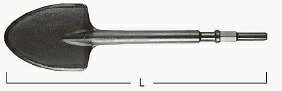 HIKOKI スコップ(穴掘用) 0098-0034 ツバ無(丸) 9,398円