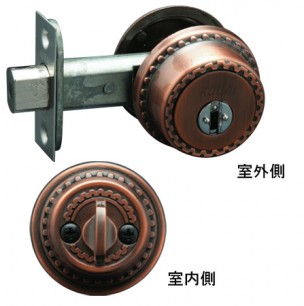 長沢製造所 22045GB 古代 チューブラー本締錠 NT-T-60 NF円柱 BS60 4973658069421 (755221)