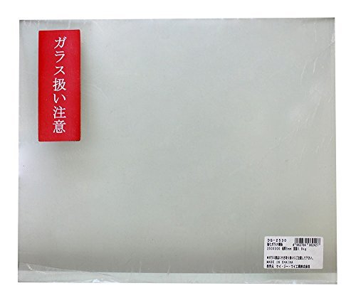 (5枚入)KGY ケイジーワイ工業 強化ガラス棚板 5X250X300mm DG-2530 4963784062427 (バラ売り不可) (765939×5)