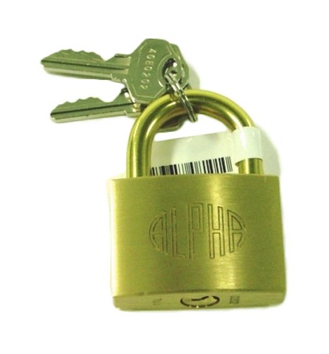 楽天市場】アルファ 1000-20 南京錠 キー2本付 : 家づくりと工具のお店