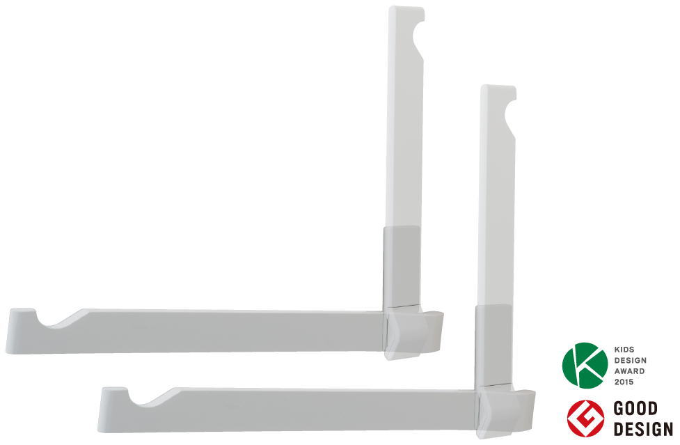 カクダイ 後付式ランドリーフック 353-625-WH i8my1cf 後付式ハンギングフック 353-625-W | リフォーム用品
