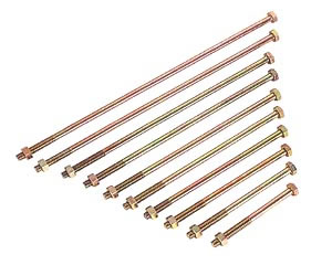 Zマーク金物(Z) ボルト M12×255mm(100入1ケース)(在来工法金物/軸組工法金物)|家づくりと工具のお店 家ファン!