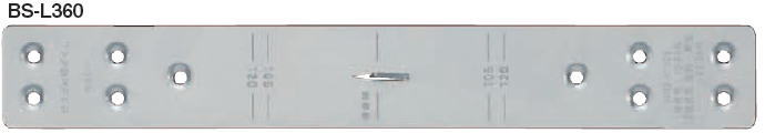 カネシン ビスどめ短ざくL BS-L360 082610(50入1ケース)
