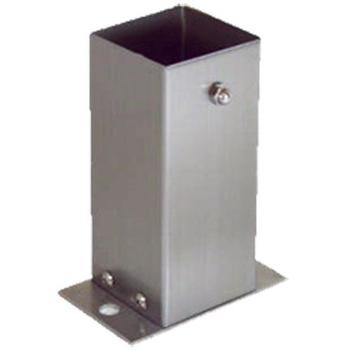 楽天市場】ステンレス装飾柱脚金物 ストレート 100角 柱受金物 : 家