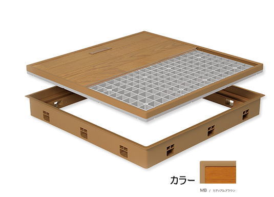 城東テクノ JOTO 高気密床下点検口 SPF-R6060F15-MB 標準型 ※メーカー直送