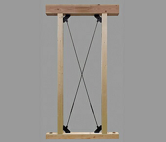 タナカ オメガメタルブレース（壁用・水平用） JJセット（水平用） 3,793mm～4,213mm ※メーカー直送品｜家づくりと工具のお店　家ファン！